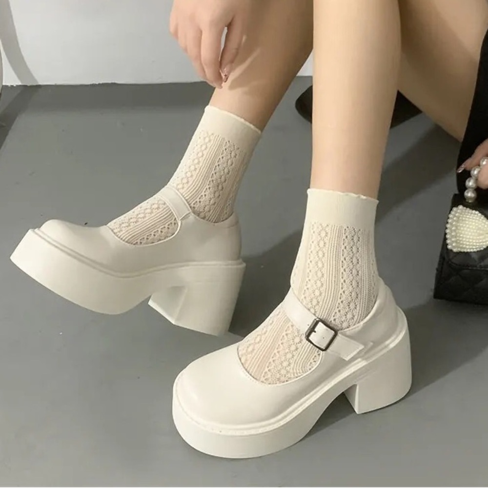 Mary Jane Platform Shoes